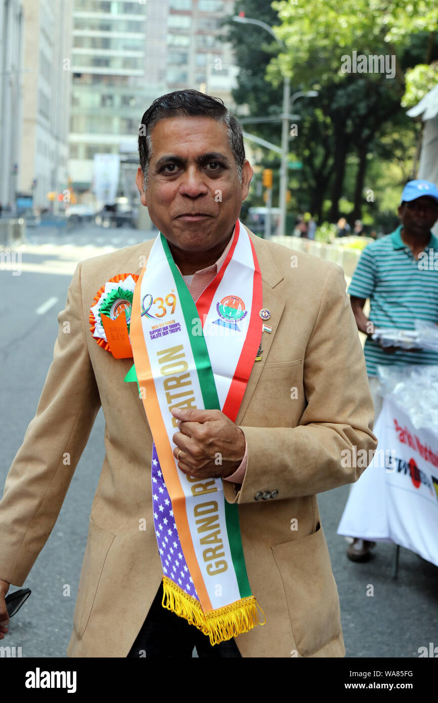 Indian Day Parade, New York, Stati Uniti d'America Foto Stock