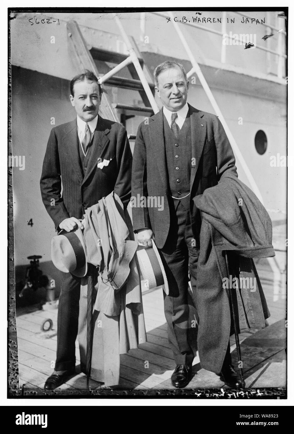 C.B. Warren in Giappone Foto Stock