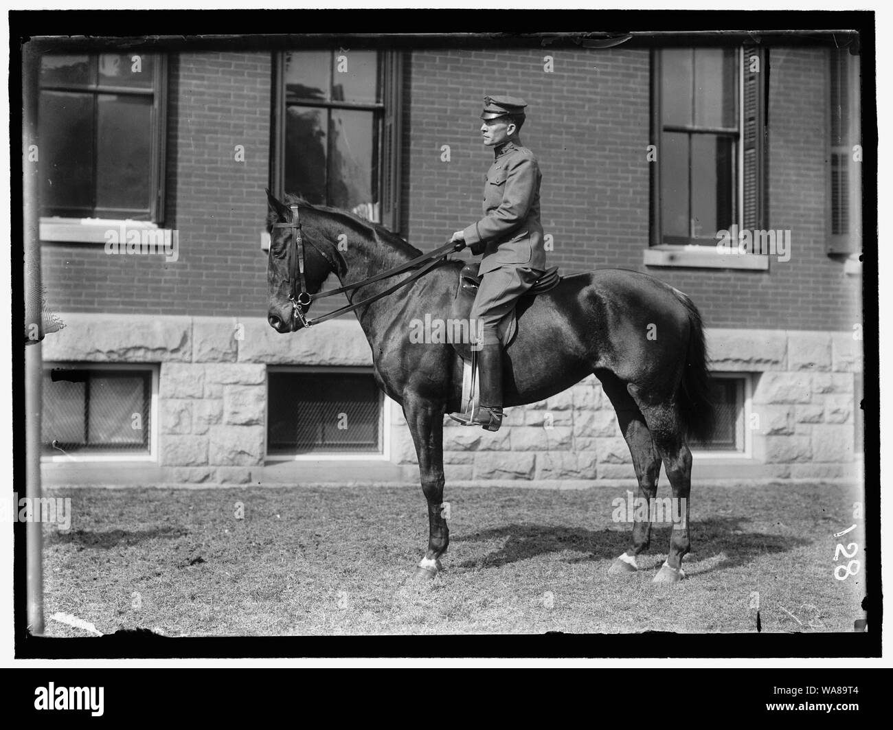 CHAFFEE, ADNA N., JR. 2ND LT., cavalleria, U.S.A. A FORT MYER Foto Stock