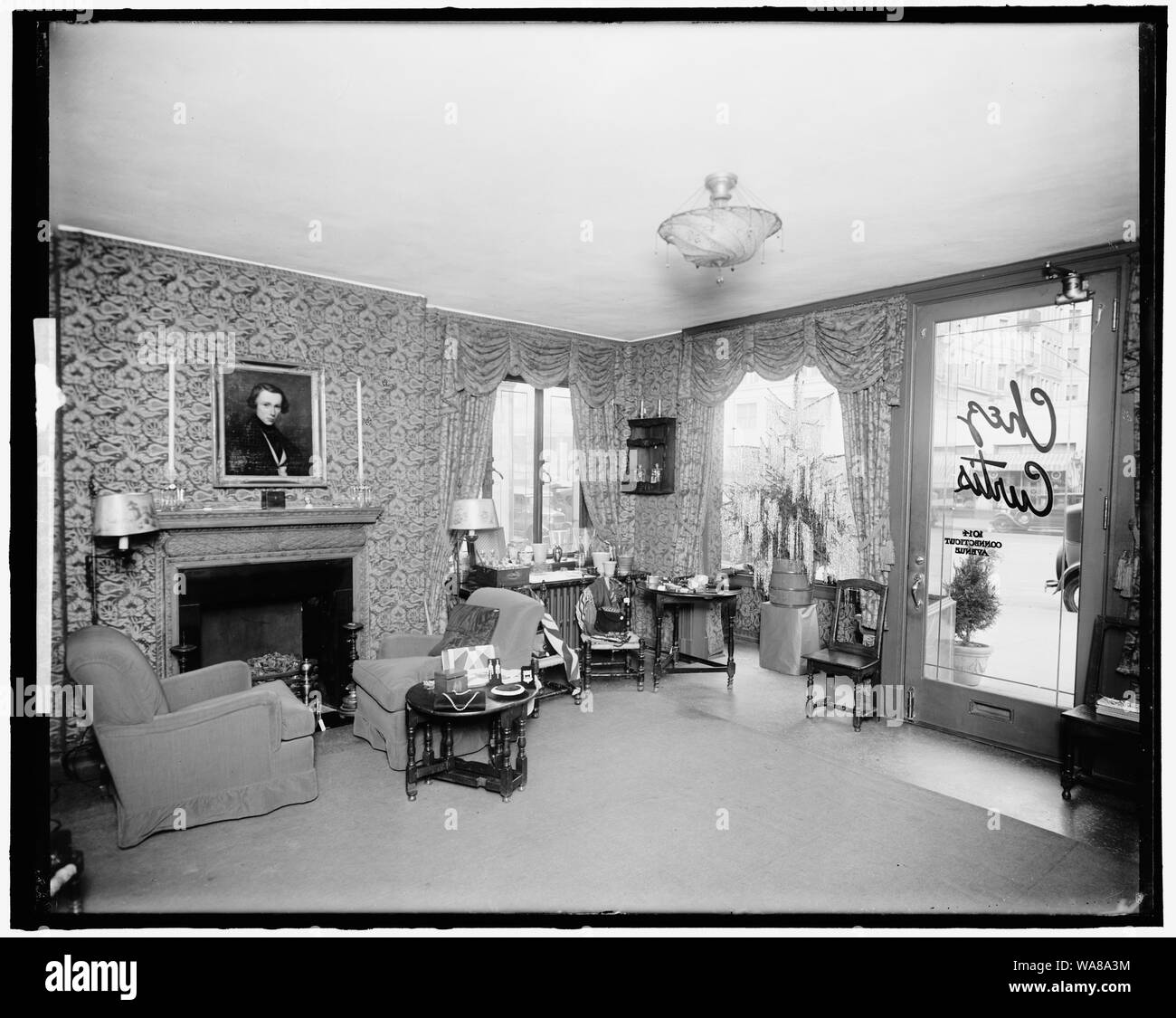 CHEZ CURTIS SHOP Foto Stock