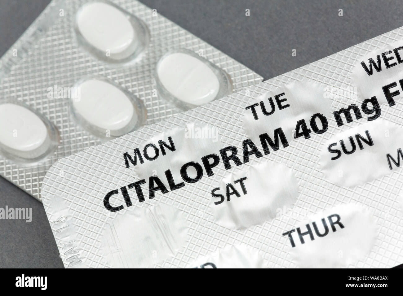Citalopram antidpressant compresse Foto Stock