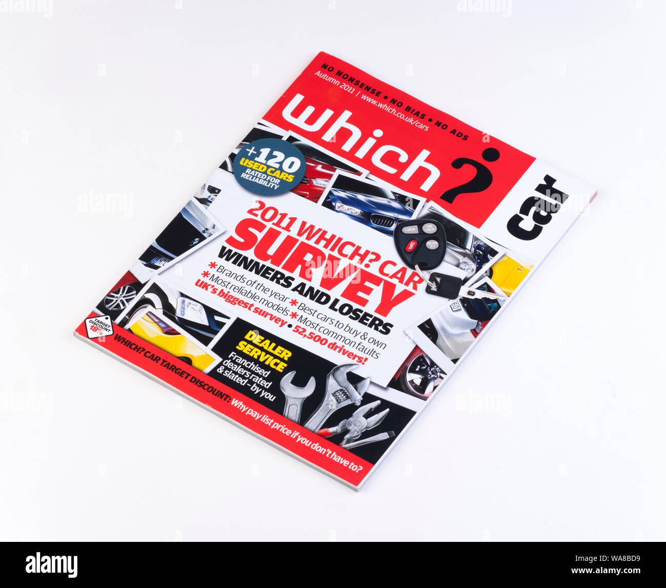 Quale? Auto test consumer magazine Foto Stock