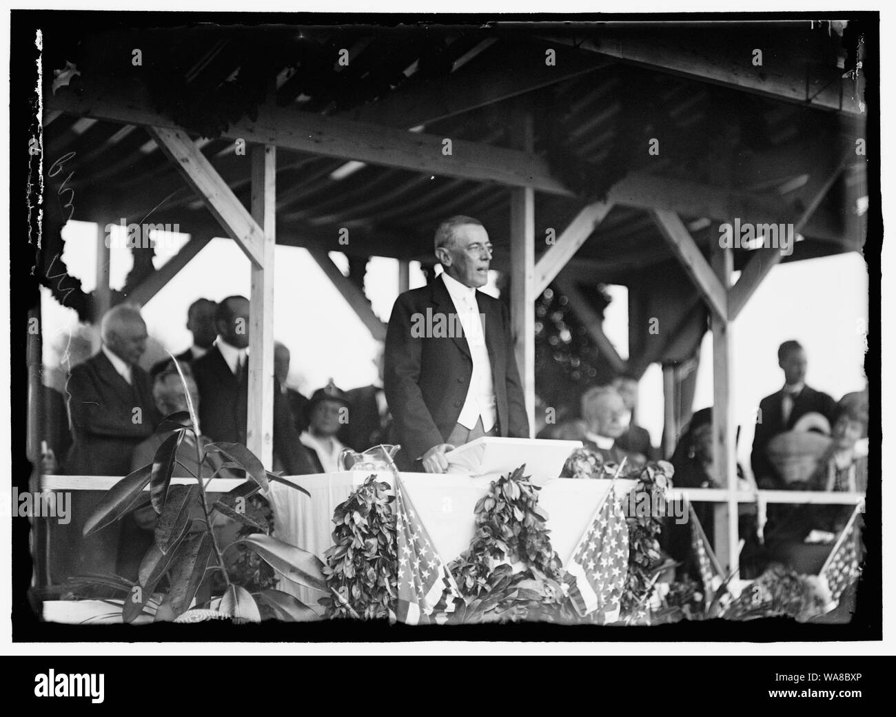 Monumento confederati. Il Cimitero Nazionale di Arlington. WOODROW WILSON Foto Stock