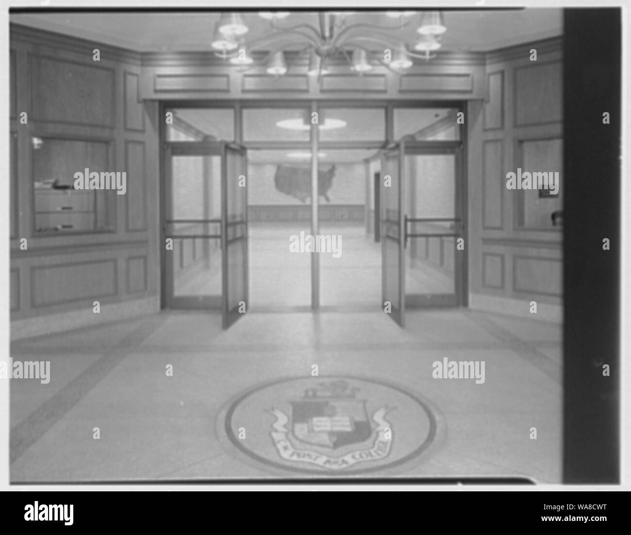 C.W. Post College, Brookville, Long Island. Foto Stock