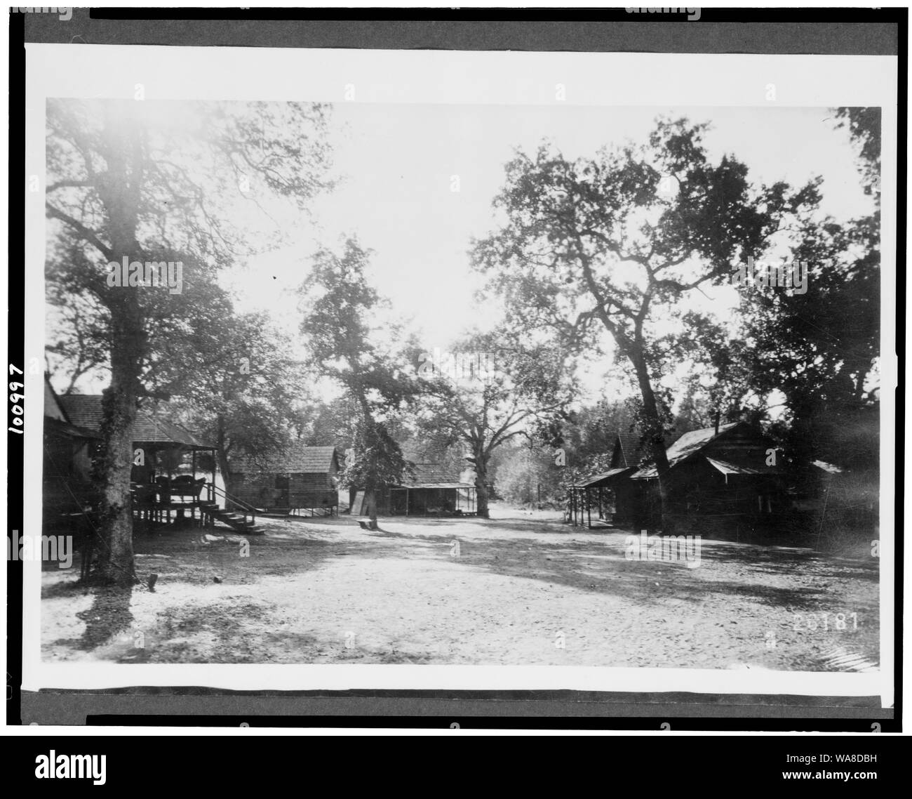 Cabine in Redstone Parco Nazionale. Sequoia National Forest, Tulare County, California Foto Stock