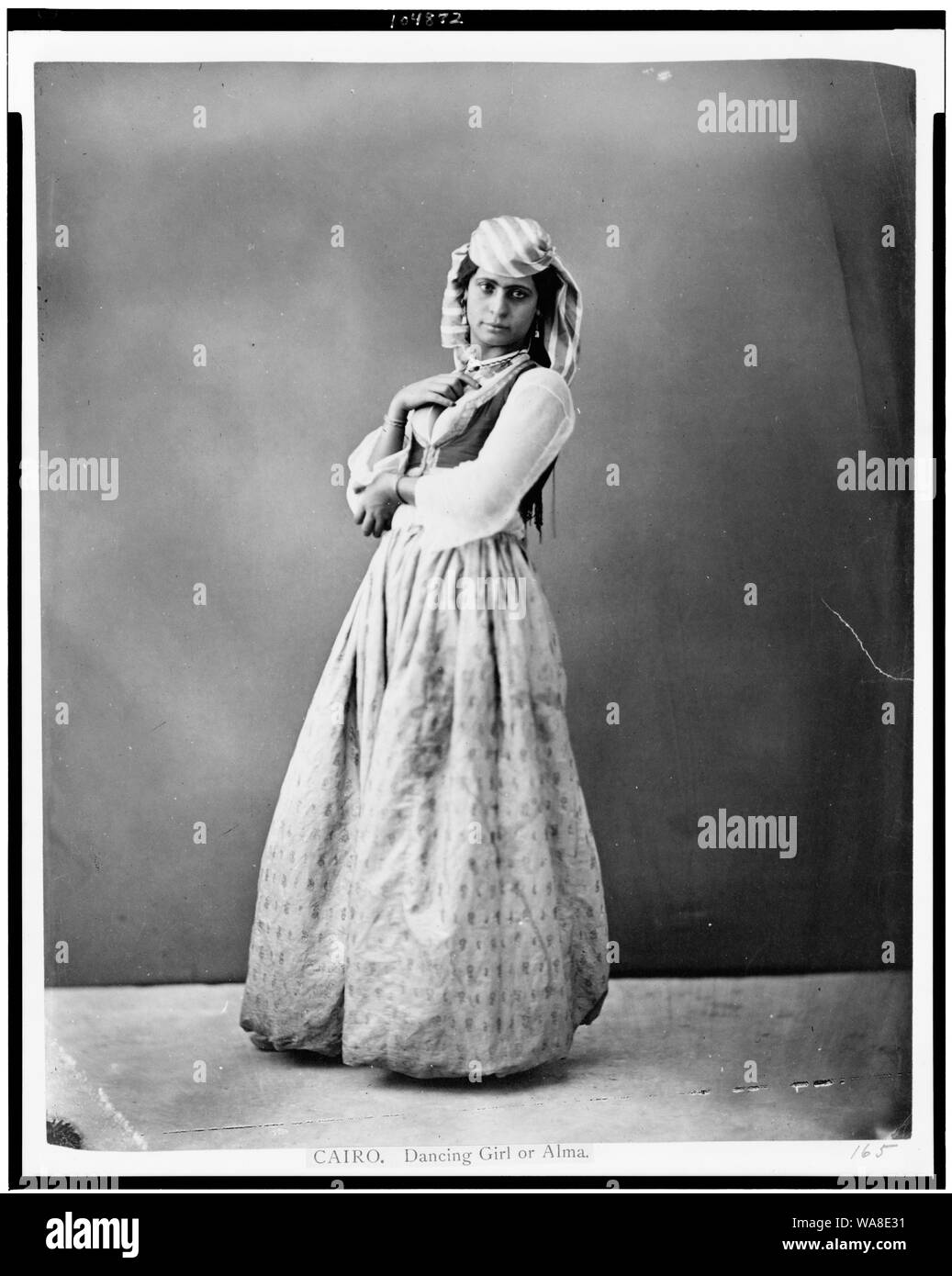 Il Cairo. Dancing girl o Alma Foto Stock