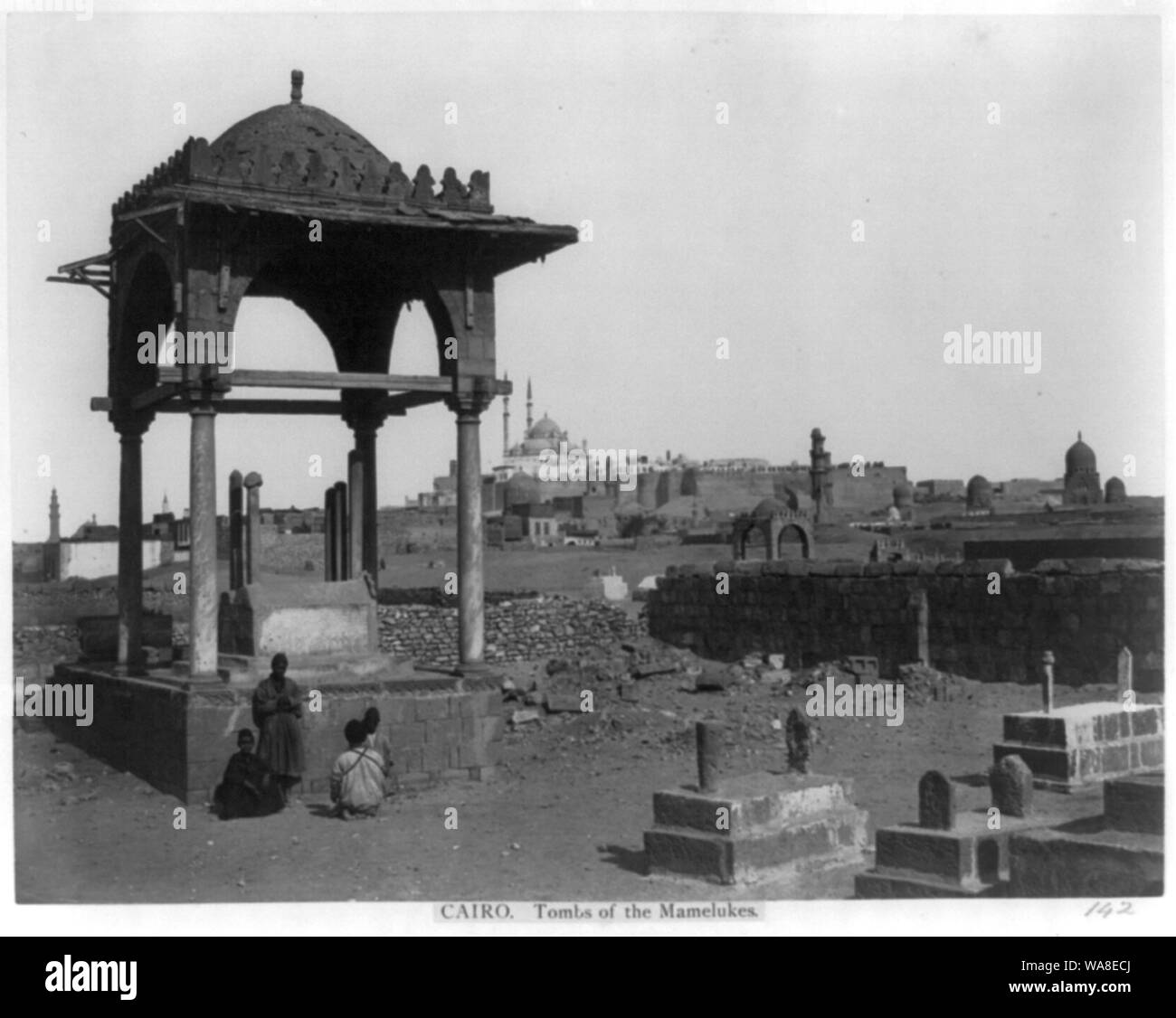 Il Cairo: Tombe dei Mamelucchi Foto Stock