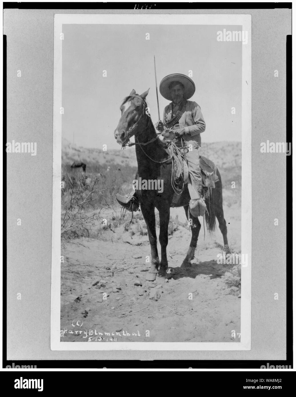 Il cap. Castello, della Guardia d'onore Foto Stock
