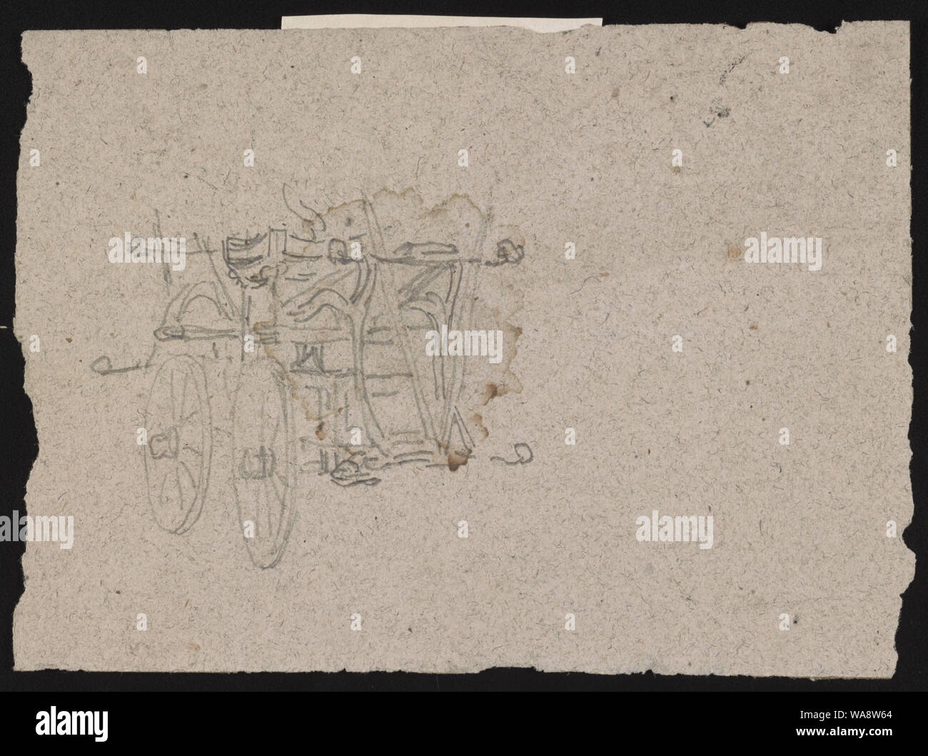 Il carrello o il motore Fire Foto Stock