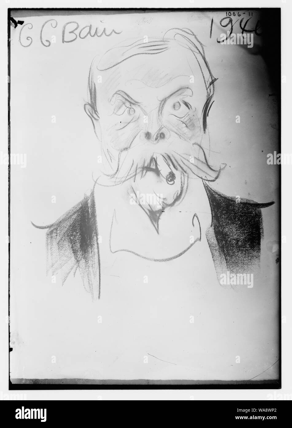 Cartoon di G.G. Bain Foto Stock