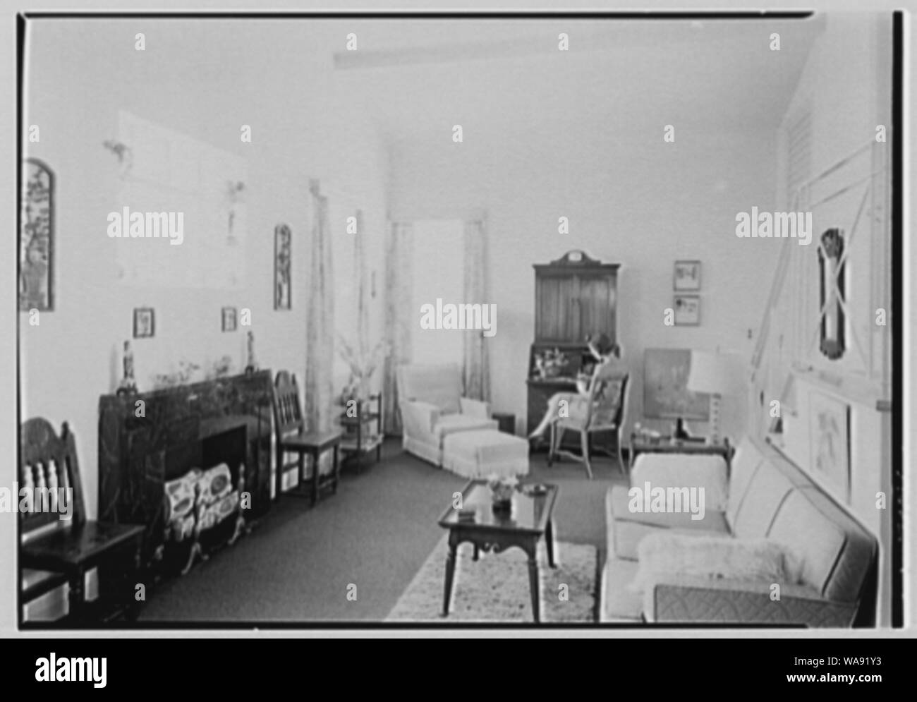 Cedric Start, residence a 1457 Jackson San, Hollywood, Florida. Foto Stock