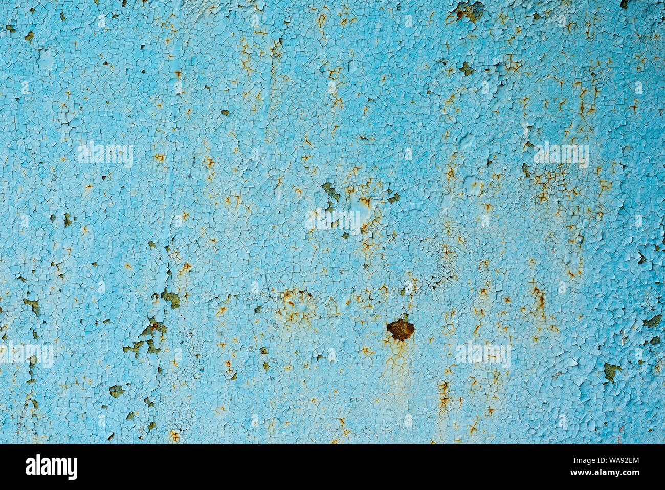 Texture in metallo con graffi e crepe che può essere utilizzata come sfondo Foto Stock