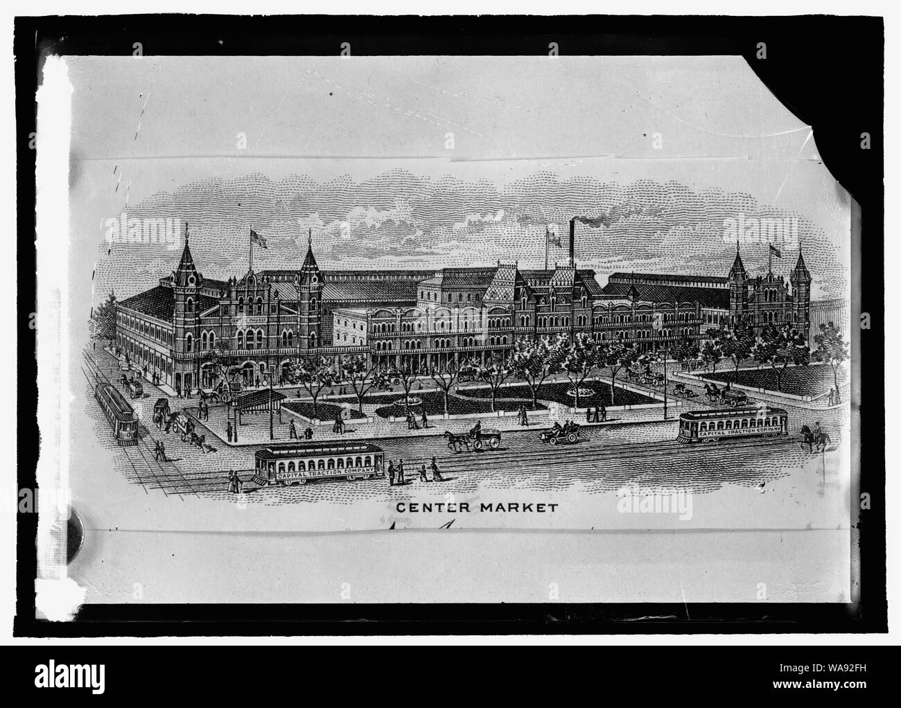 Centro mercato Foto Stock