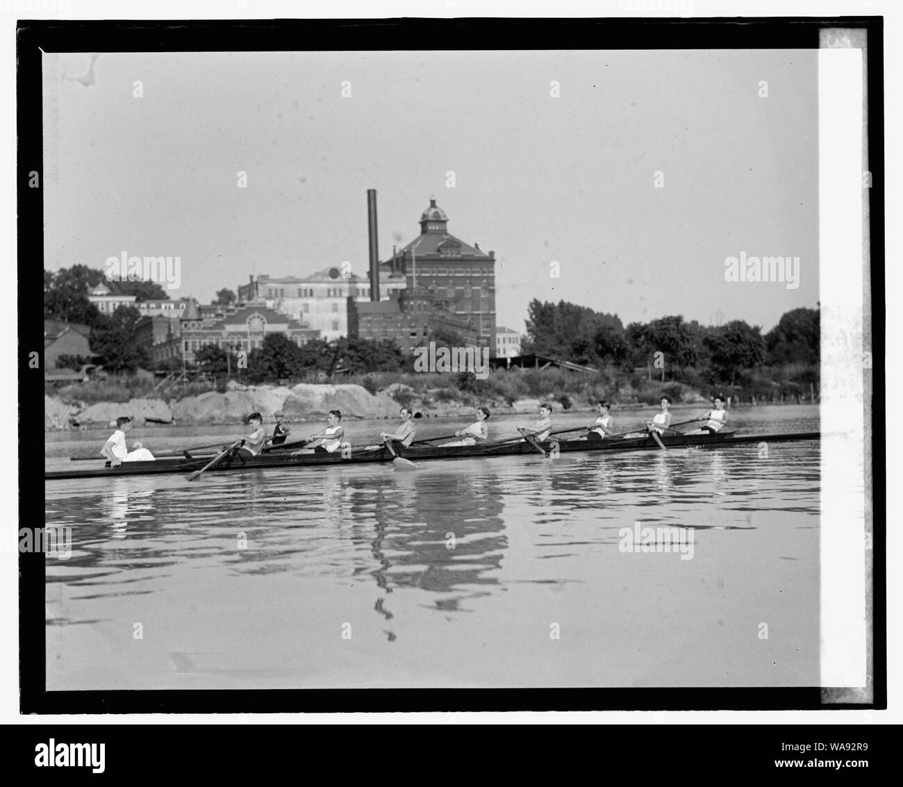 Central High School equipaggio Foto Stock