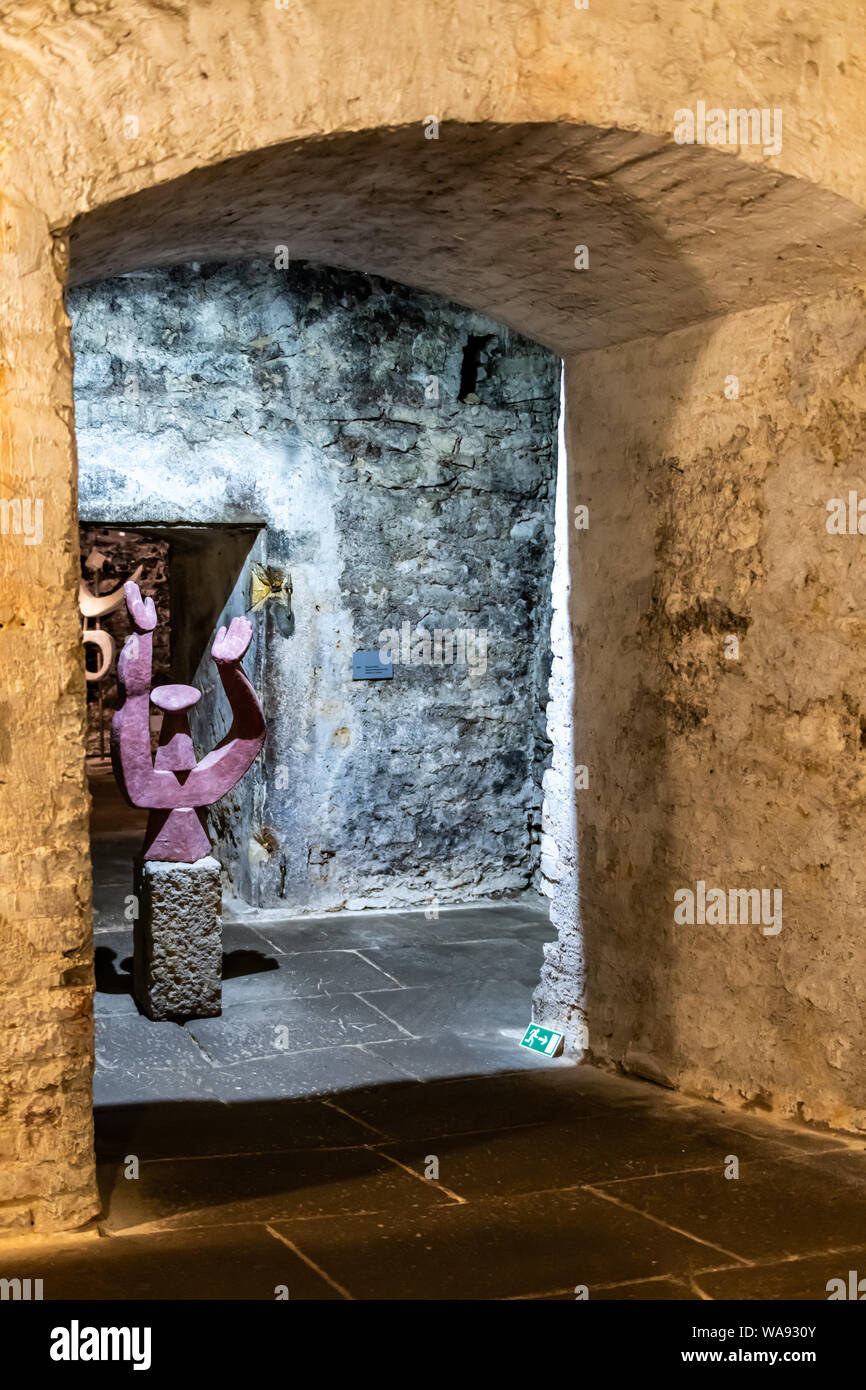 Litomysl cantina del castello e arte underground in Litomysyl, Repubblica Ceca Foto Stock