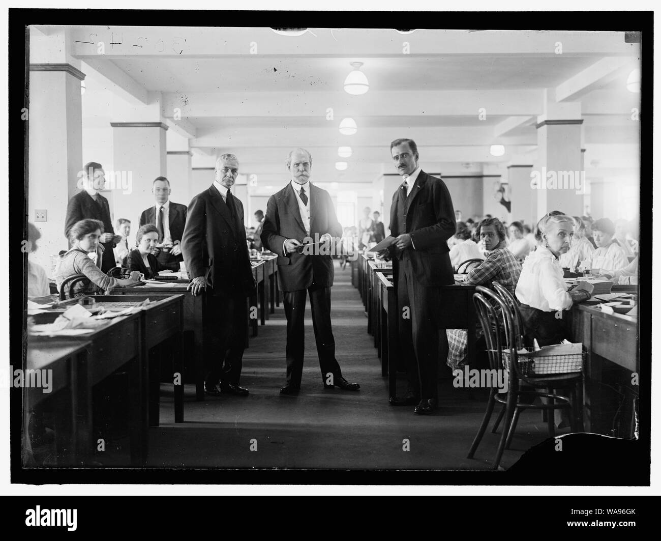 Charles Evans Hughes, centro Foto Stock