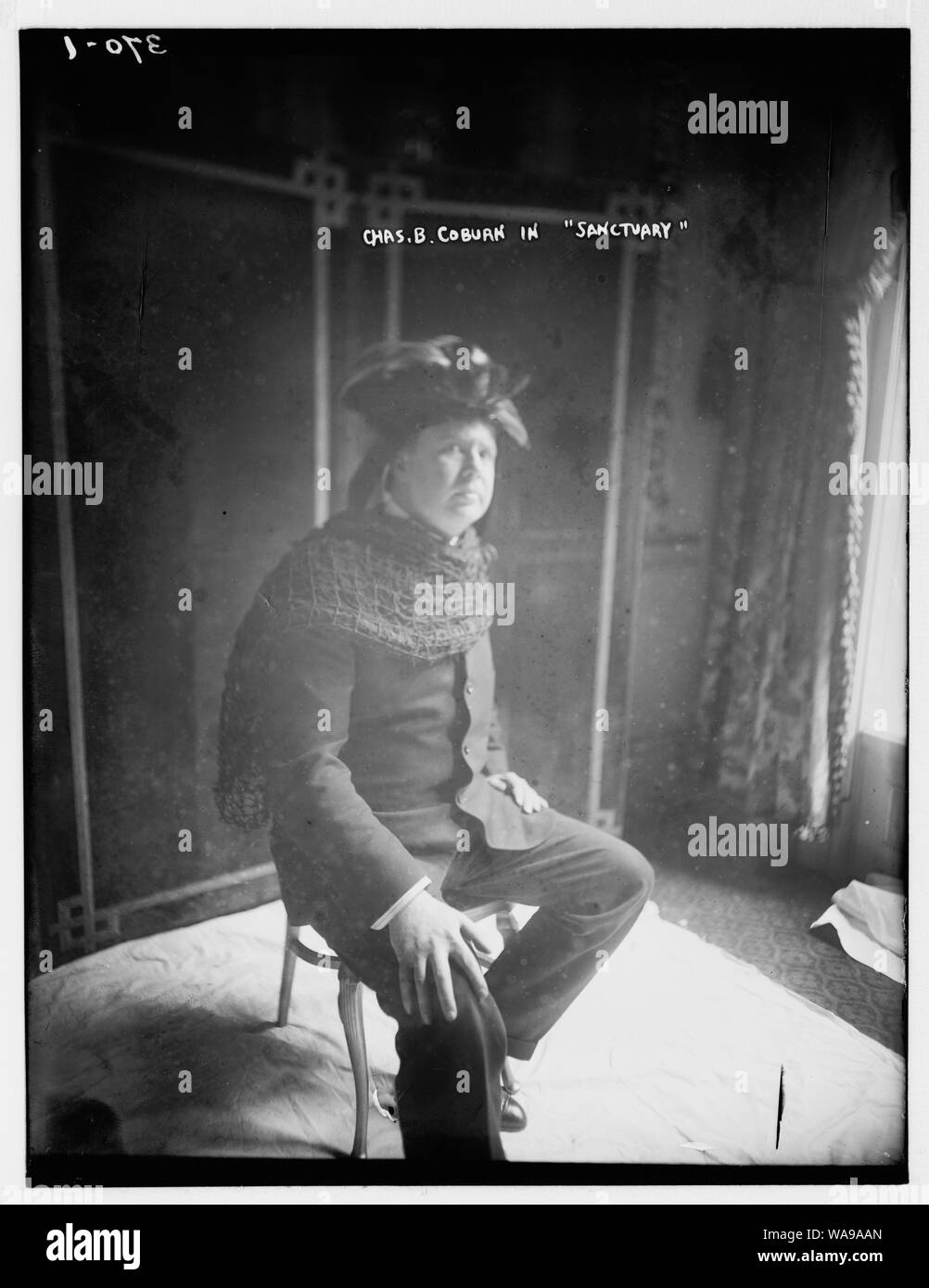 Chas. B. Coburn nel Santuario Foto Stock