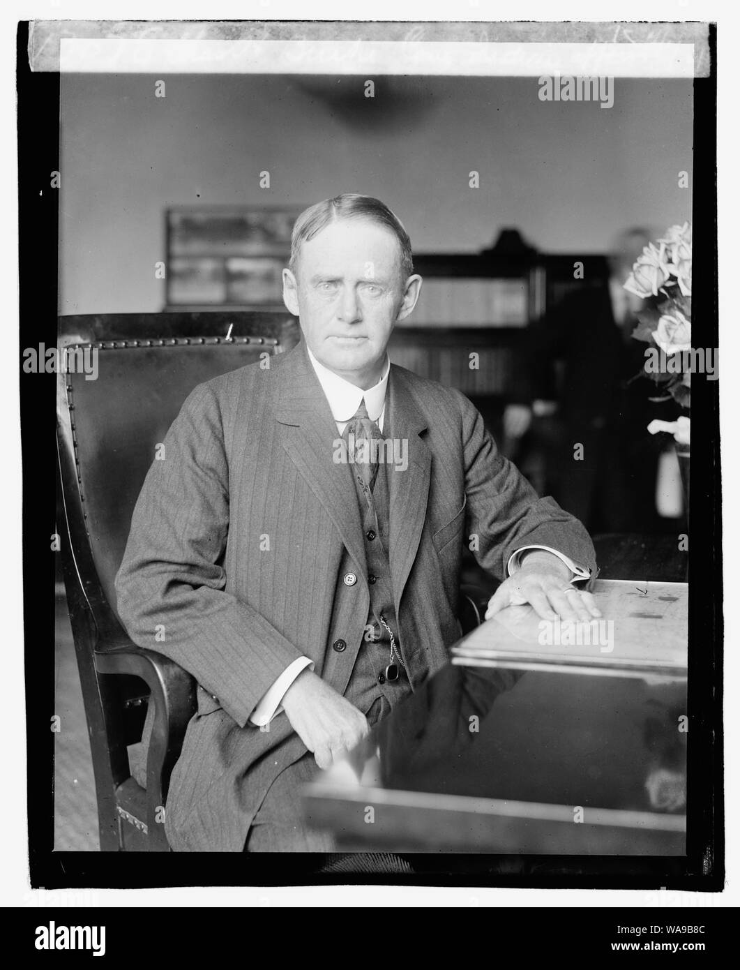 Chas. H. Burke, Com. Di Affari Indiani, 4/1/21 Foto Stock