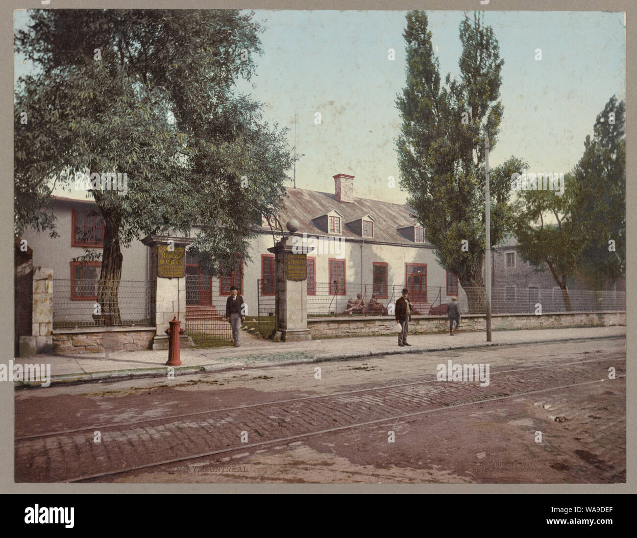 Chateau de Ramezay. Montreal Foto Stock