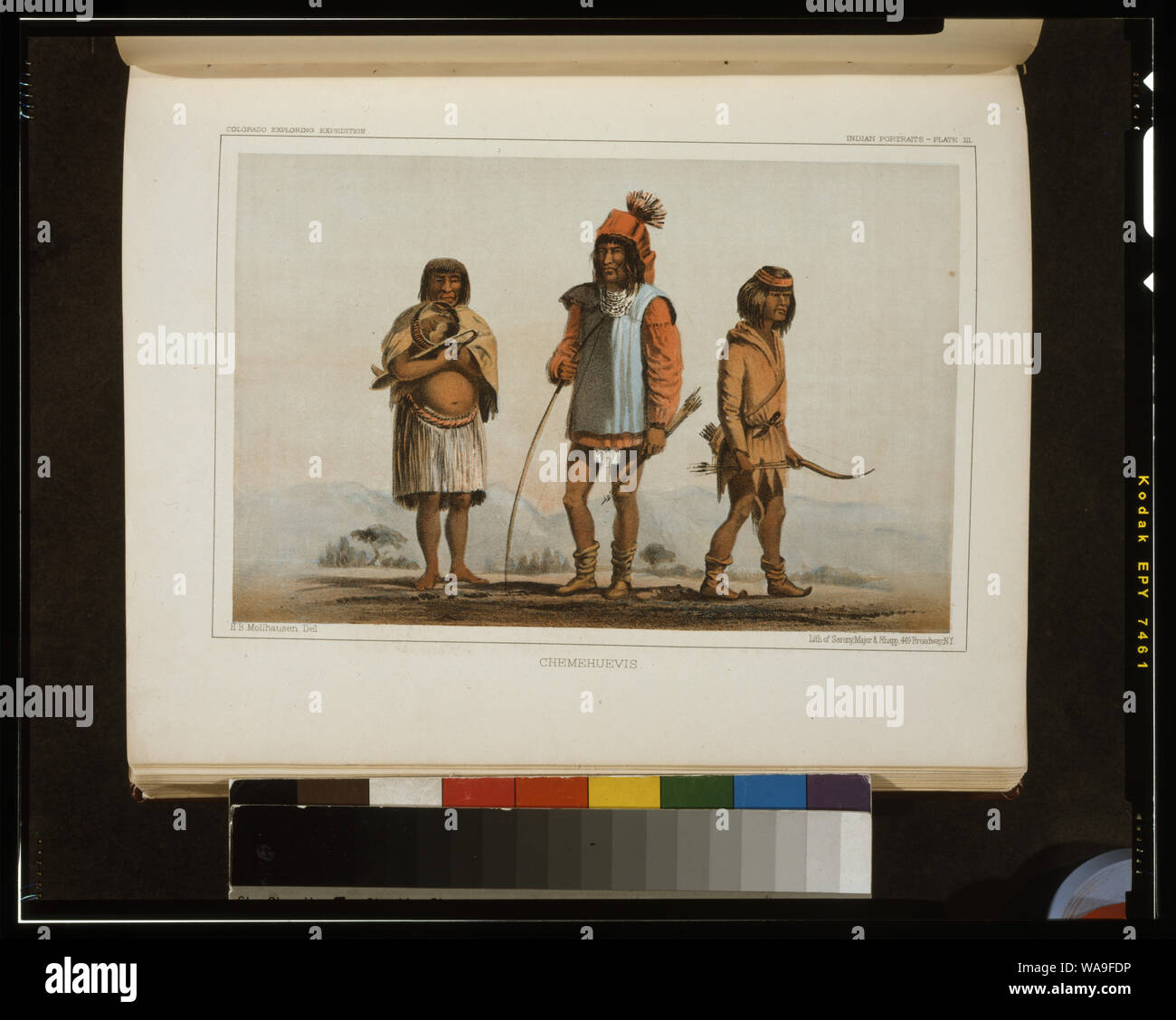 Chemehuevi indiani del Fiume Colorado regione Foto Stock