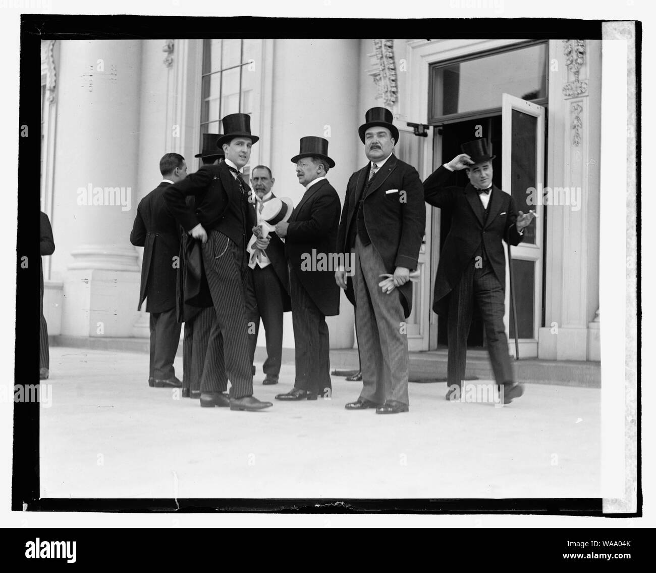 Il Cile peruviano i delegati alla Casa Bianca, 7/21/22 Foto Stock