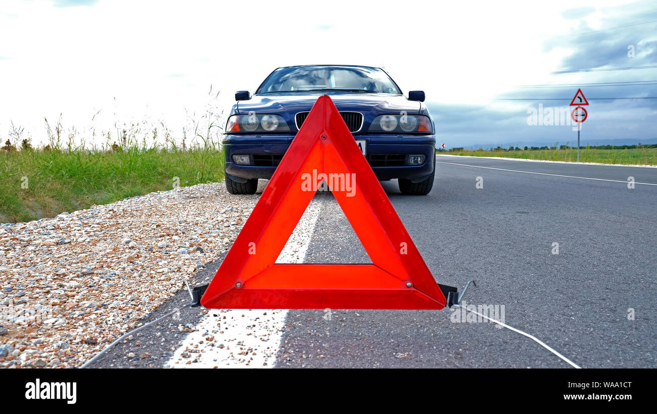 BMW E39 un'emergenza Foto Stock