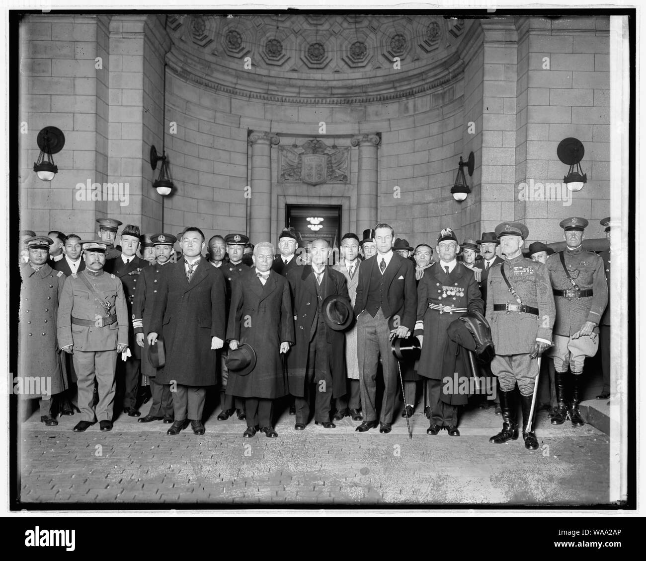 Delegazione cinese, 10/29/21 Foto Stock