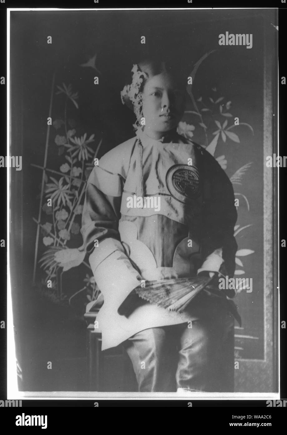 Ragazza cinese, Chinatown di San Francisco Foto Stock