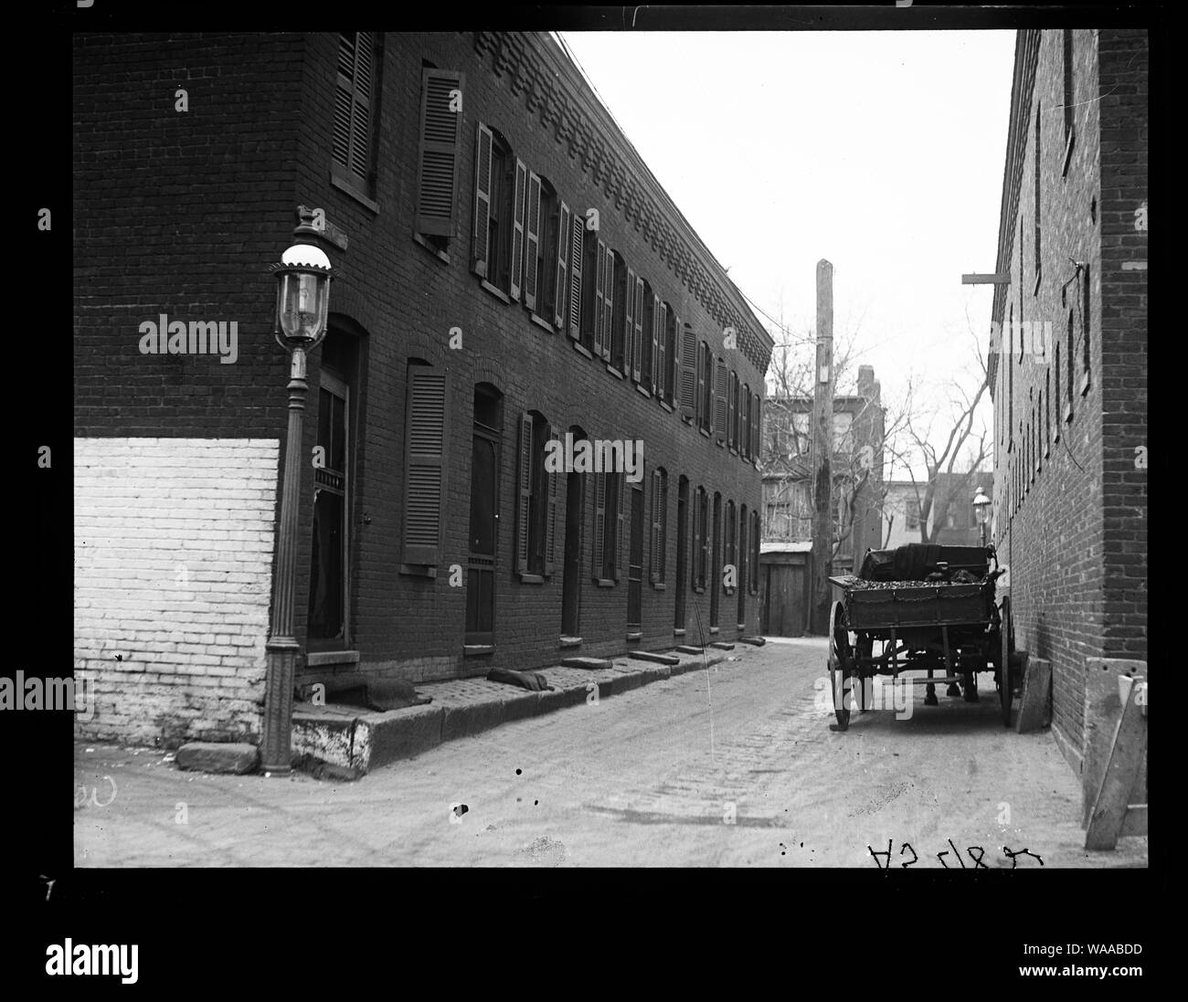 Città rowhouses Foto Stock