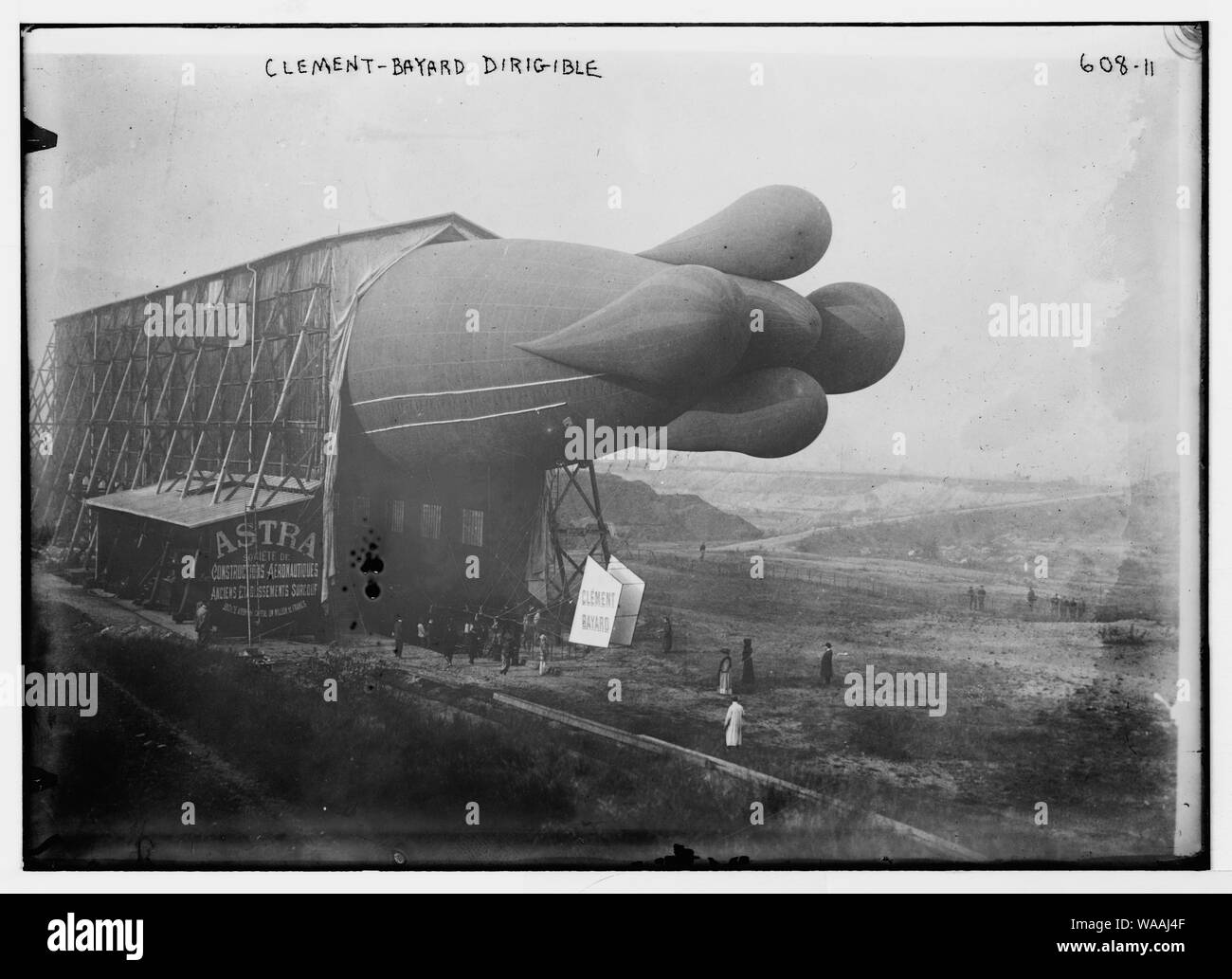 Clement-Bayard dirigibile [Francia] Foto Stock