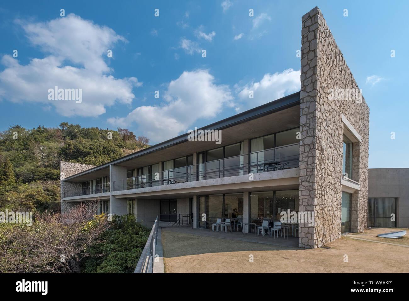 Benesse House, Naoshima, Giappone Foto Stock