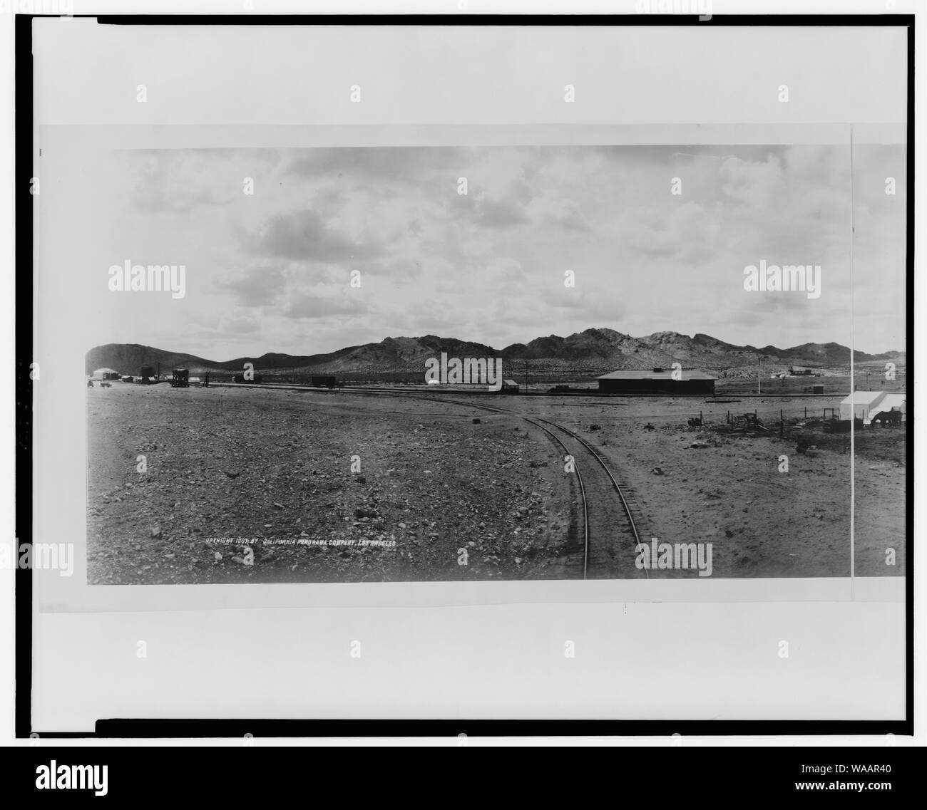 Nuvole a Beatty, nev Foto Stock