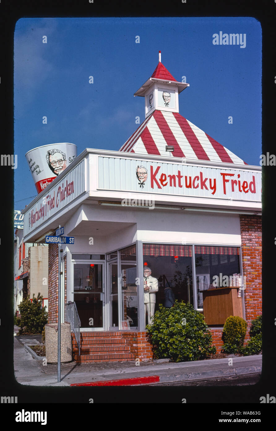 Col. Sanders, Daly City, California Foto Stock