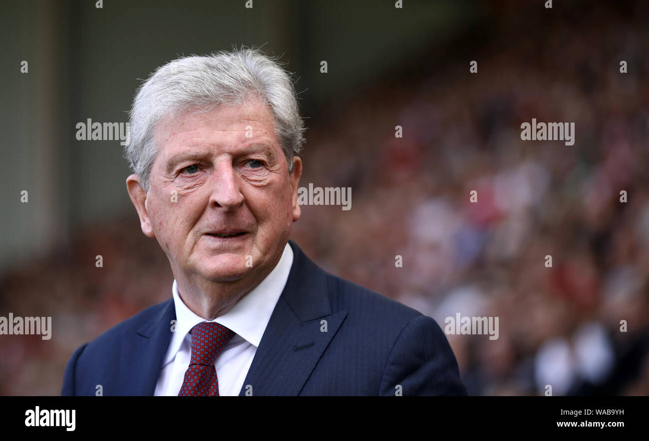 Il palazzo di cristallo manager Roy Hodgson Foto Stock