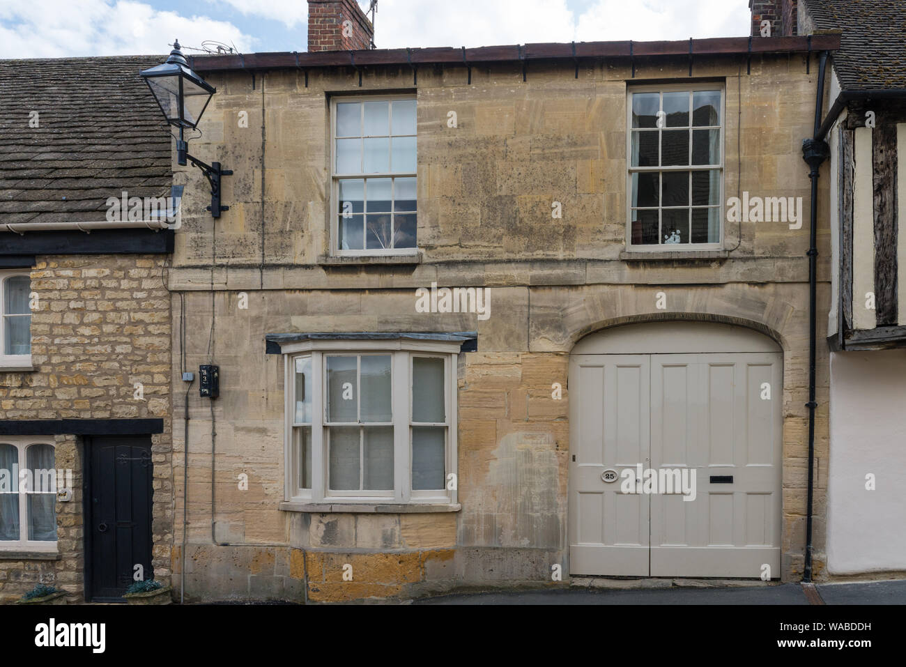 Il pretty Cotswold città di Winchcombe, vicino a Cheltenham, Gloucestershire, Regno Unito Foto Stock