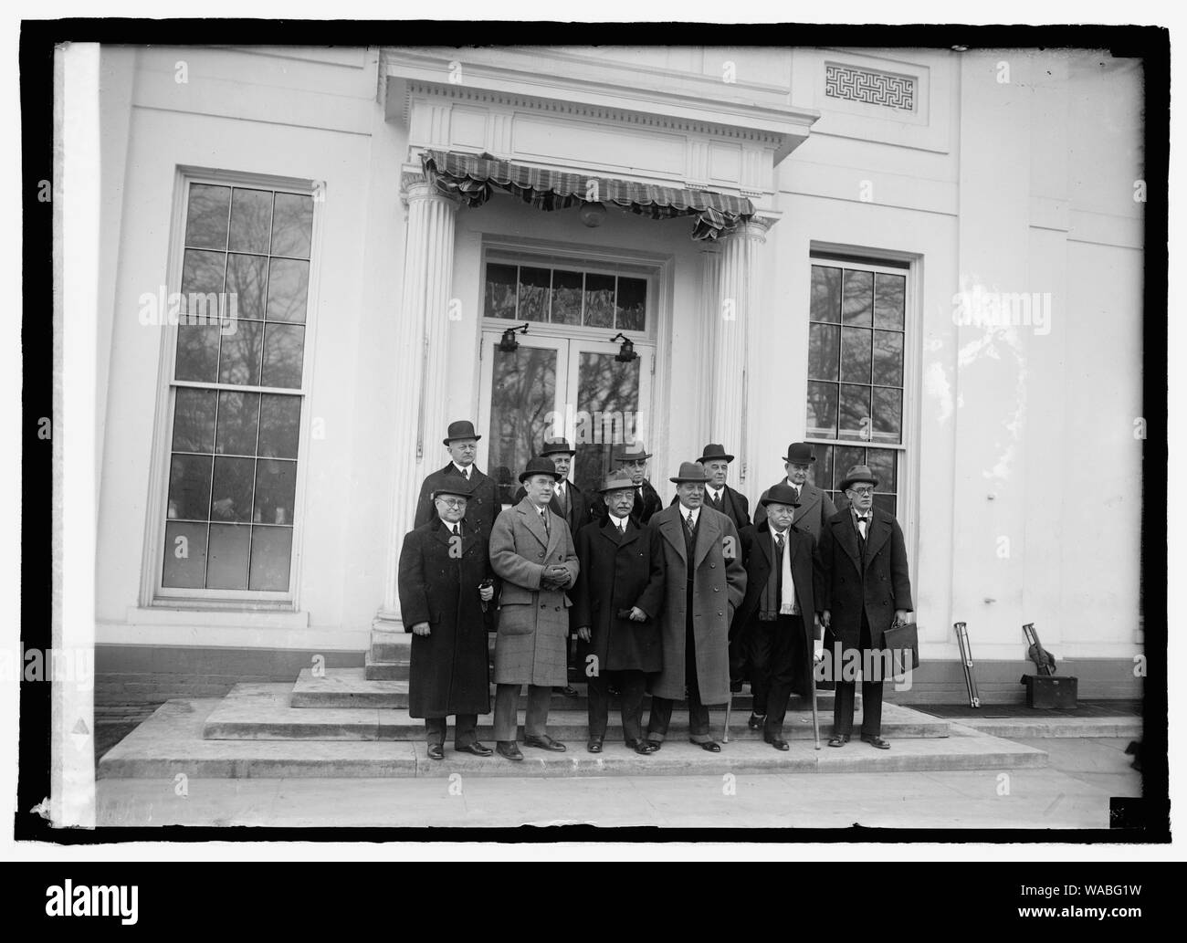 Comitato Atlantico dai membri ai caricatori Regional Advisory Board presso W.H. [Cioè, alla Casa Bianca di Washington, D.C.], 1/21/25 Foto Stock