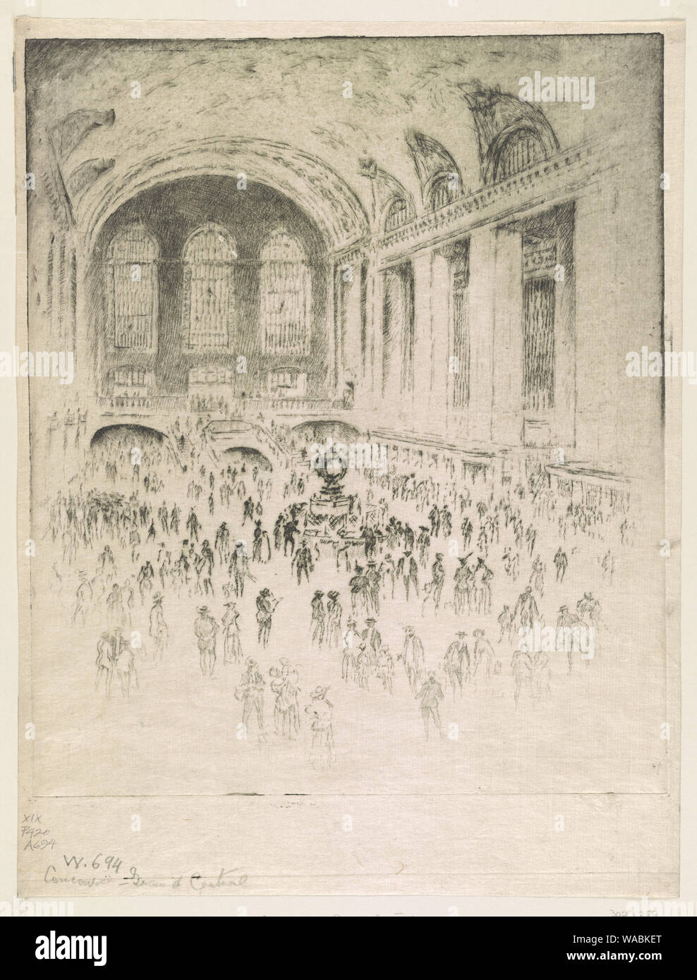 Concourse, Grand Central Foto Stock