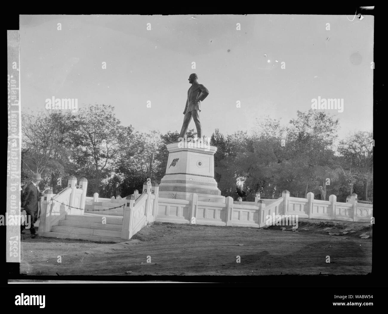 Costantinopoli. Statua di Mustafa Kemal Pasha Foto Stock