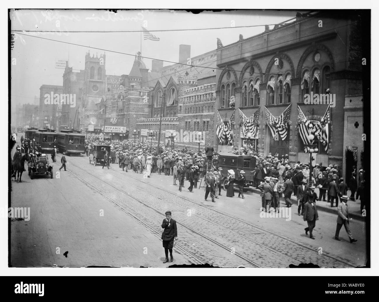 Convenzione folla - Chicago Foto Stock