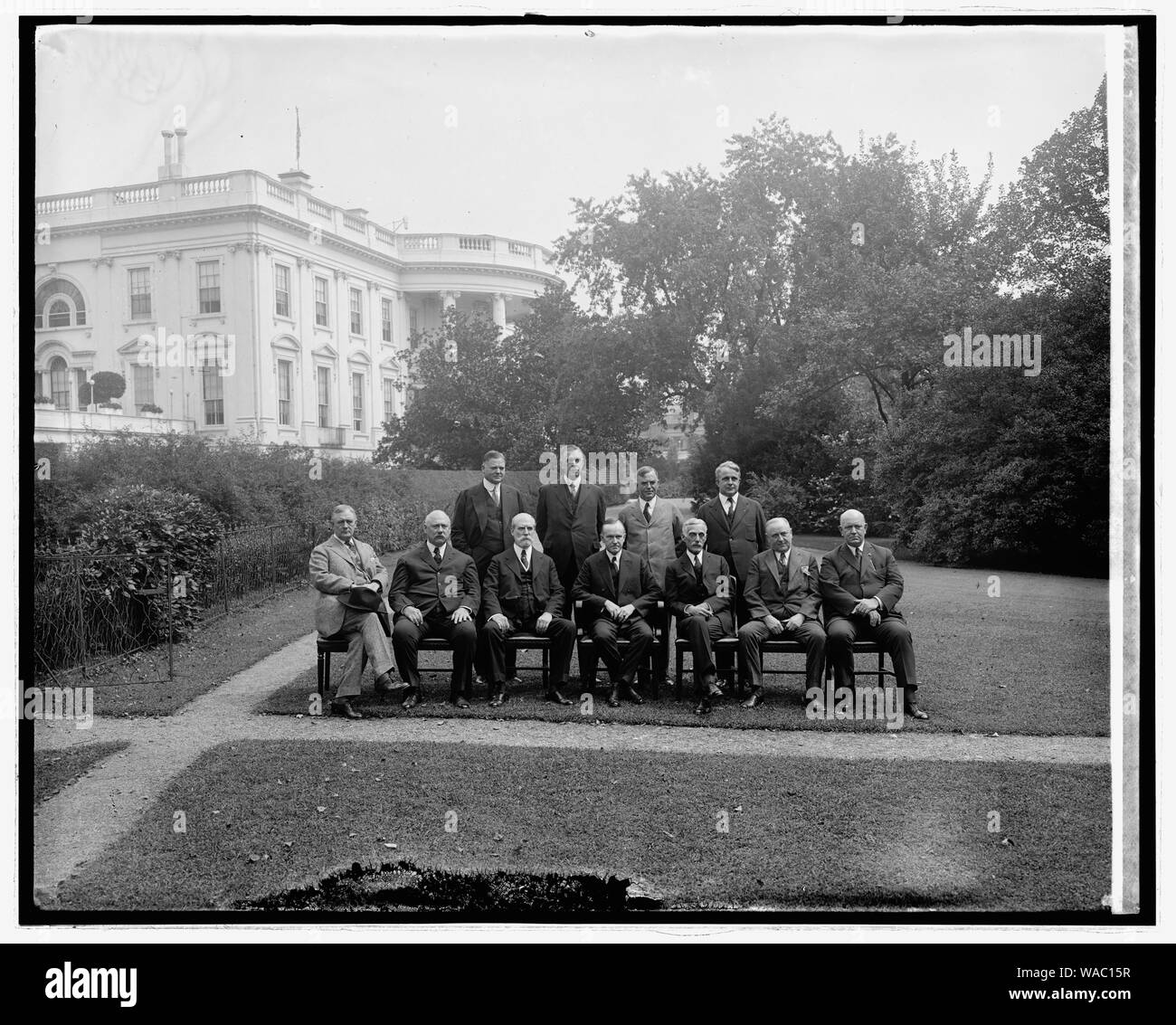 Coolidge Cabinet, [Casa Bianca di Washington, D.C.] Foto Stock