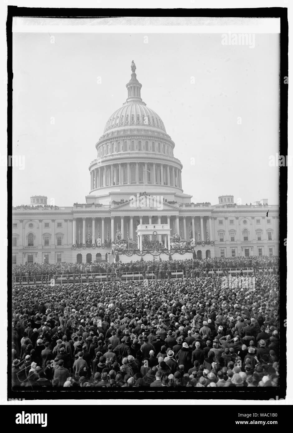 Coolidge inaugurazione, [Washington, D.C.] Foto Stock