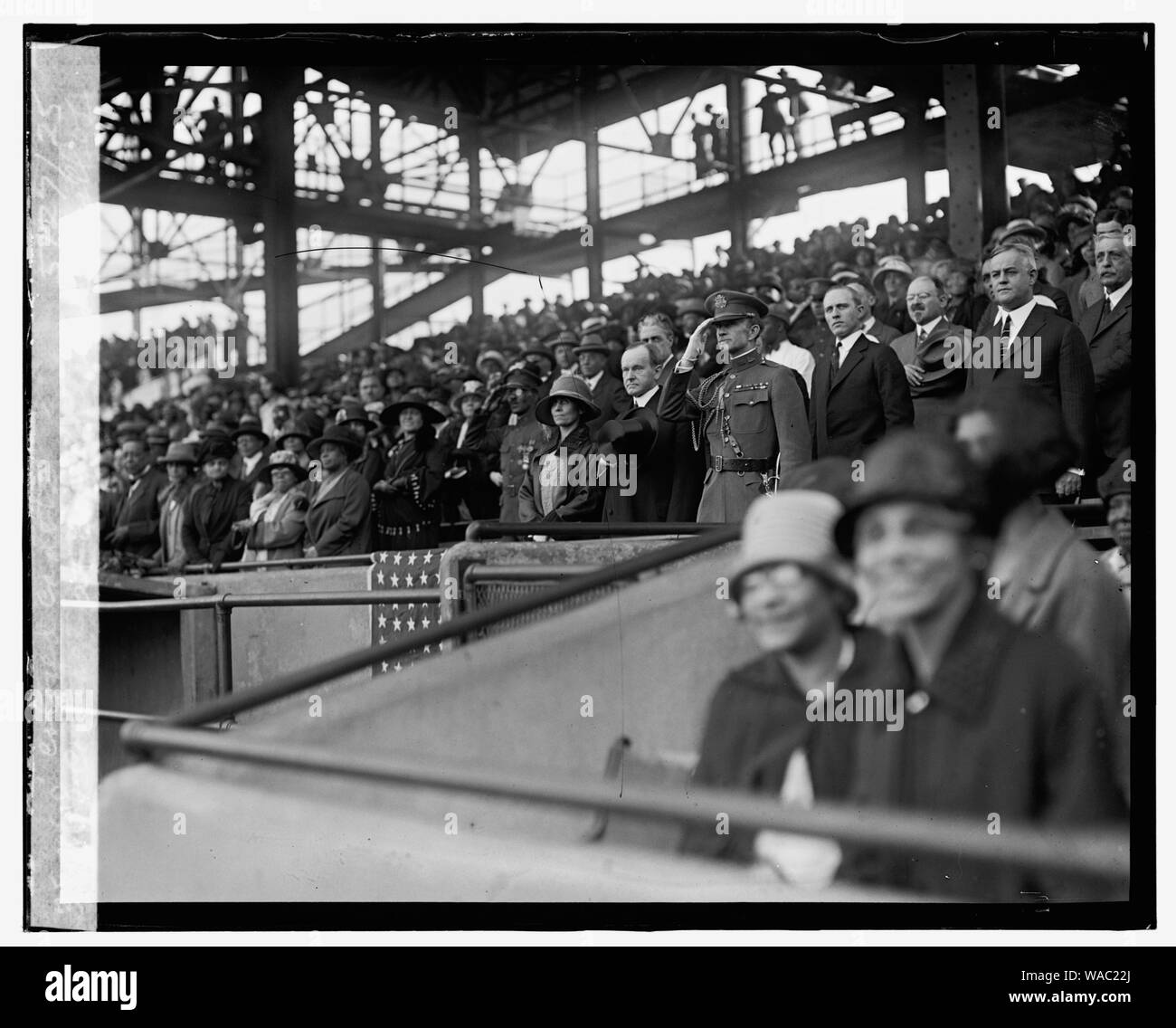 Coolidge a esercizio competitivo di cadetti colorati, 5/27/25 Foto Stock