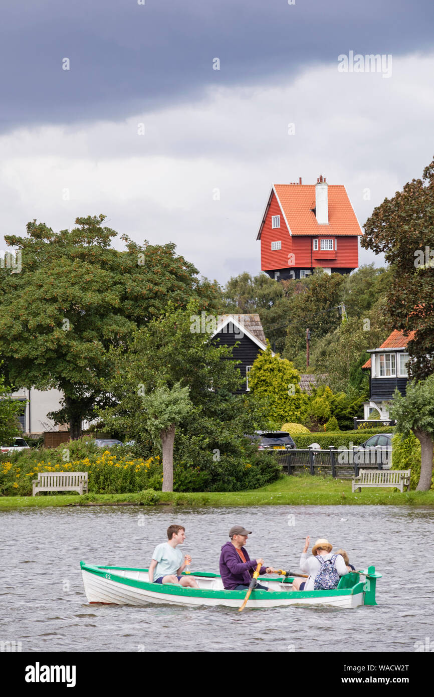 La casa di nuvole a Thorpeness un villaggio costiero situato sulla costa di Suffolk, Inghilterra, Regno Unito Foto Stock