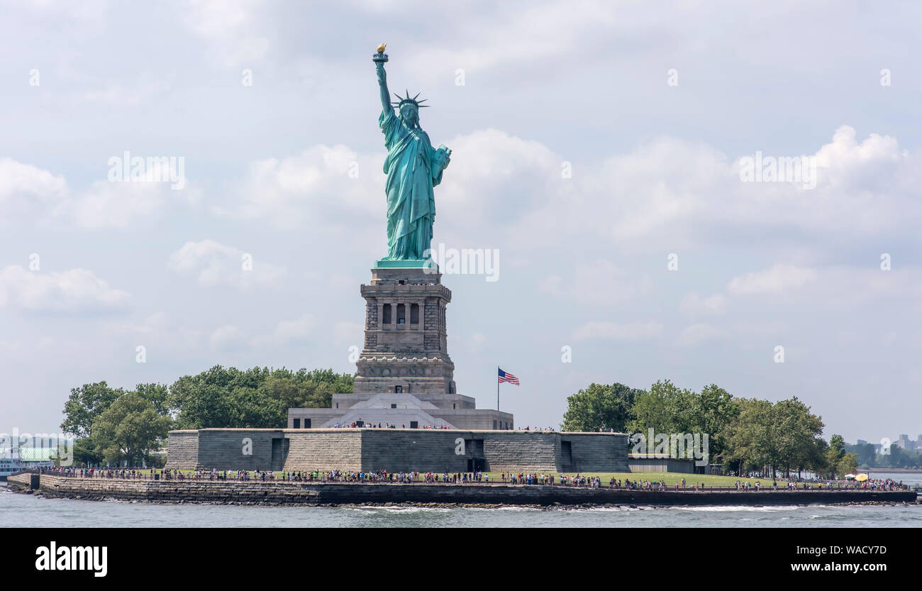 Statua della libertà di New York Foto Stock
