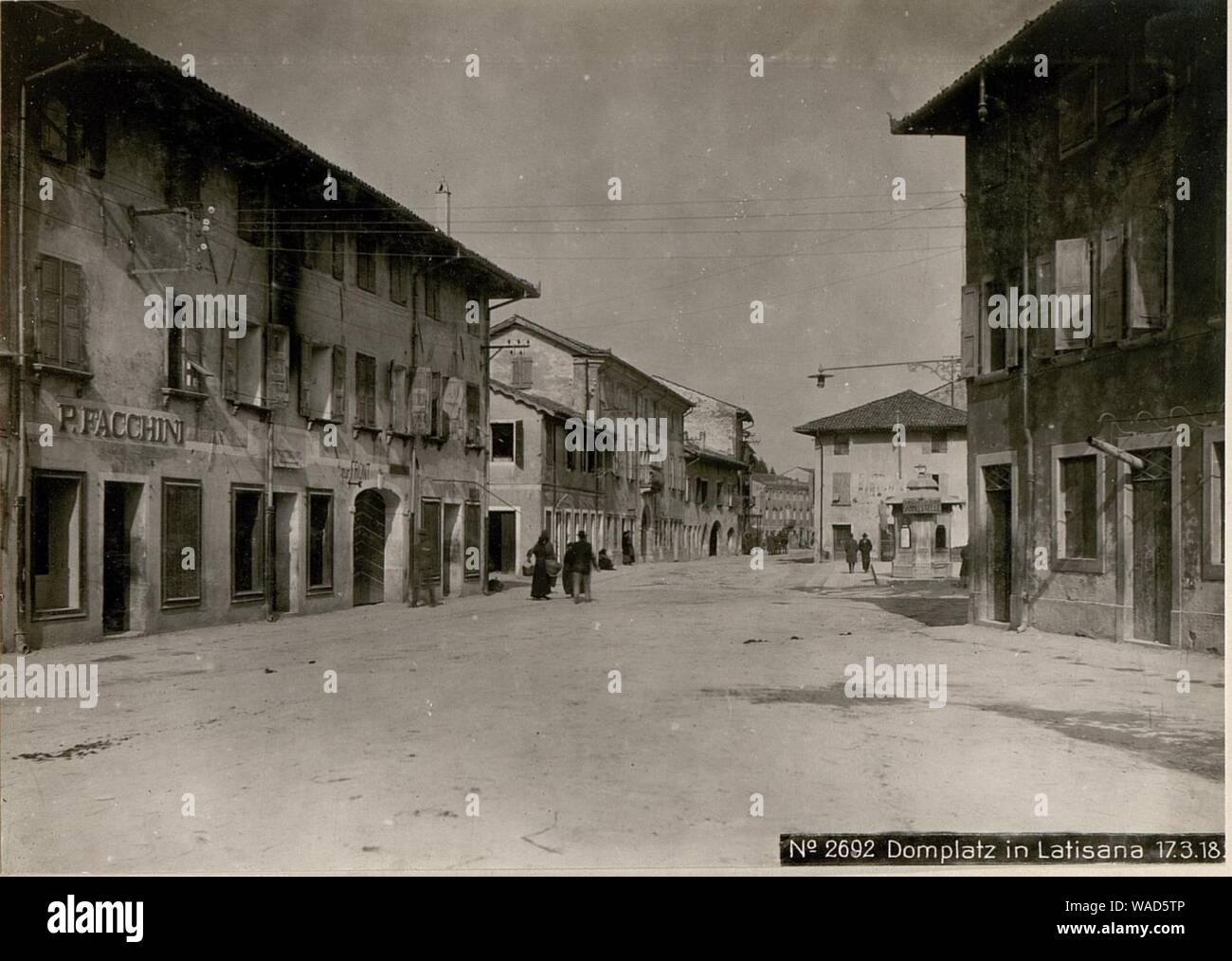 Domplatz di Latisana 17.3.18. Foto Stock Domplatz di Latisana 17.3.18. Foto Stock