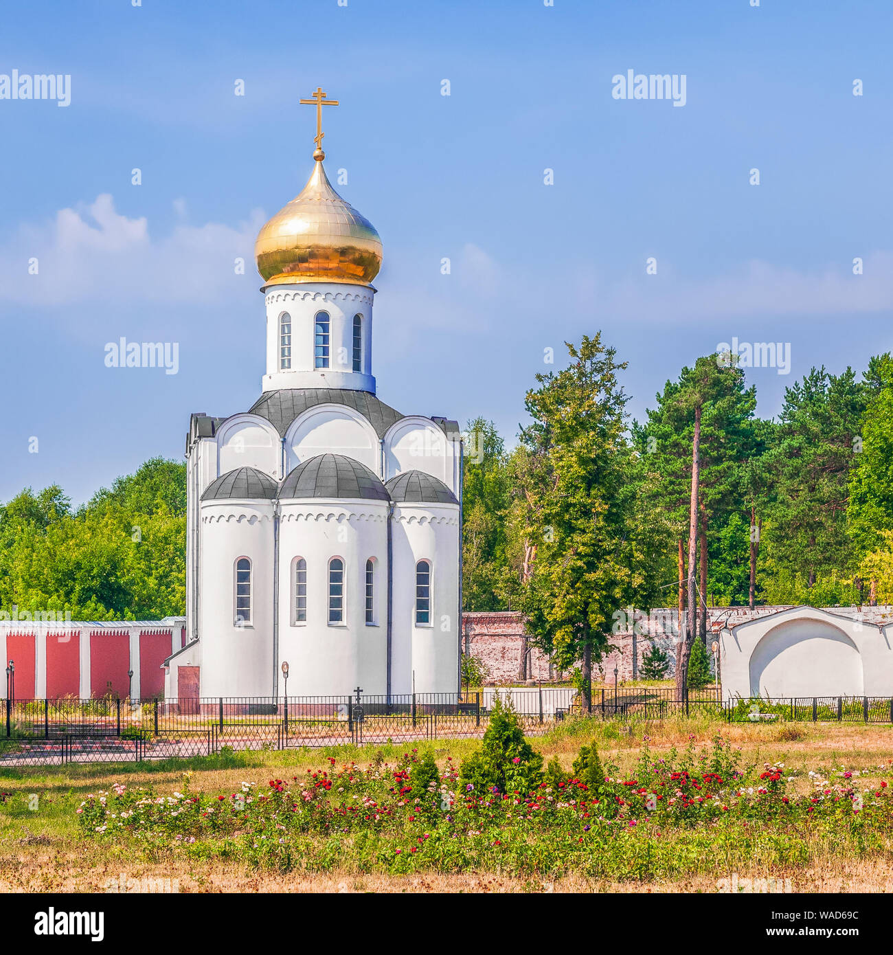 Pimen Ugreshsky chiesa nel Staint Nicholas Ugreshsky monastero. Città di Dzerzhinsky. Oblast di Mosca. La Russia Foto Stock