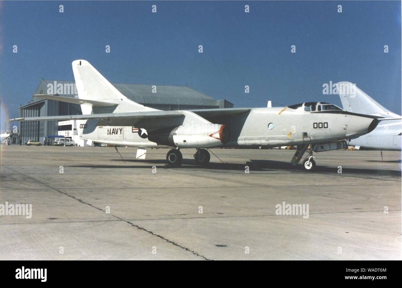 Douglas UA-3B Skywarrior di VQ-2 c1988. Foto Stock