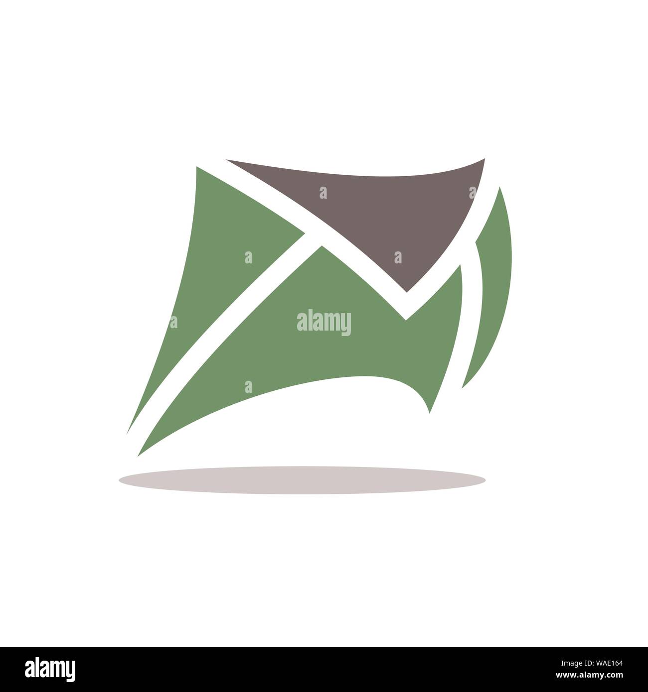 Una posta celere o una esecuzione di mail Illustrazione Vettoriale