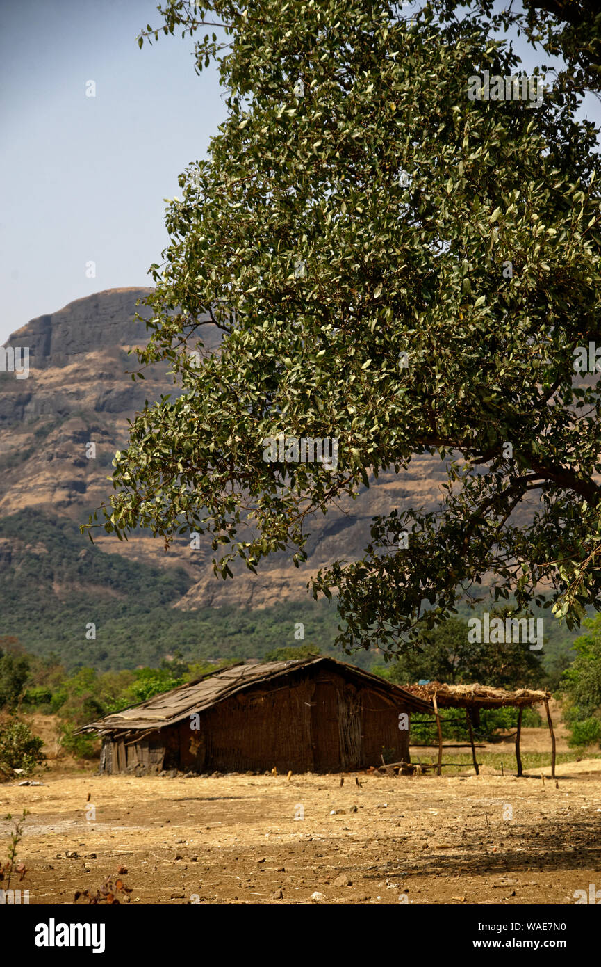 Vita del villaggio Foto Stock