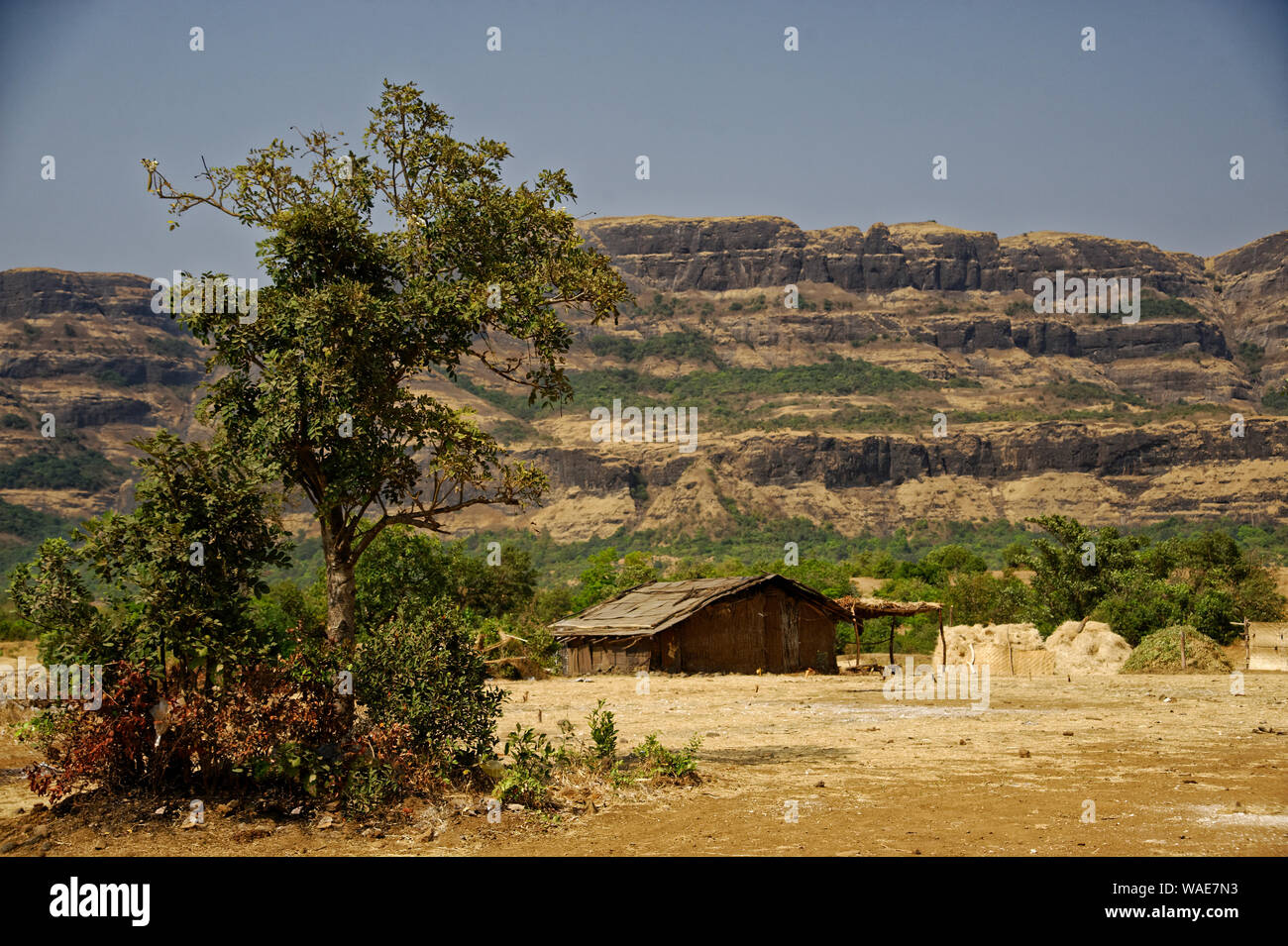 Vita del villaggio Foto Stock